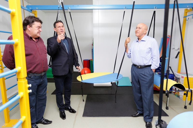 Maurão de Carvalho conhece estrutura do Centro de Reabilitação de Rondônia