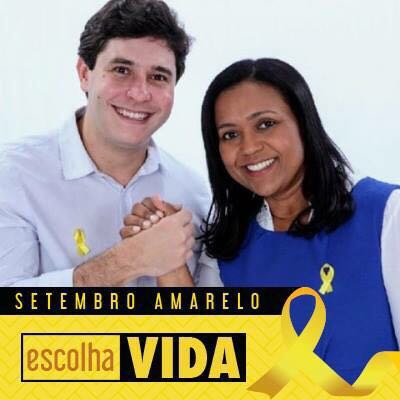 Maurício Carvalho e Joelna Holder lançam a campanha escolha vida