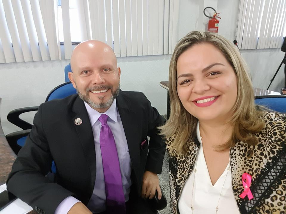 Vereadora Ada Dantas Boabaid agradece ao Vereador Aleks Palitot homenagem aos tacacazeiros de Porto Velho