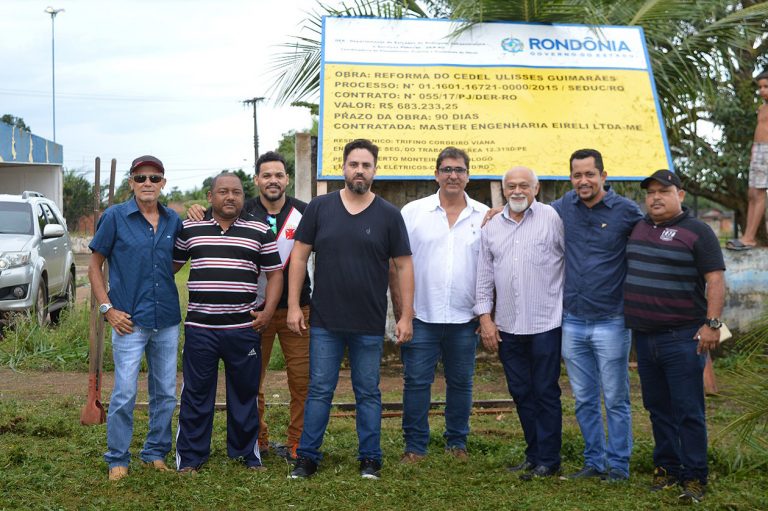 Deputado Léo Moraes visita Cedel e cobra início de revitalização