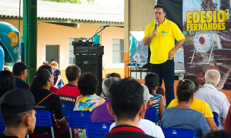 O projeto social de Edesio Fernandes reuniu mais de 600 pessoas no eletronorte