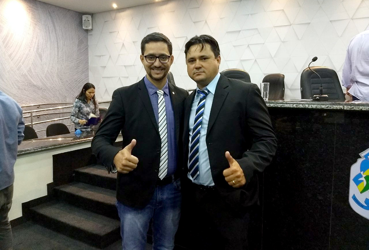 Deputado Anderson conclama o novo vereador de Ji-Paraná a trabalhar pelo povo