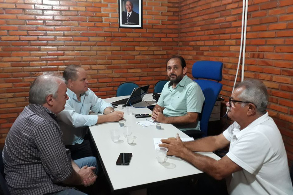 Laerte Gomes se reúne com novo secretário regional de Ji-Paraná, Nilton César Rios