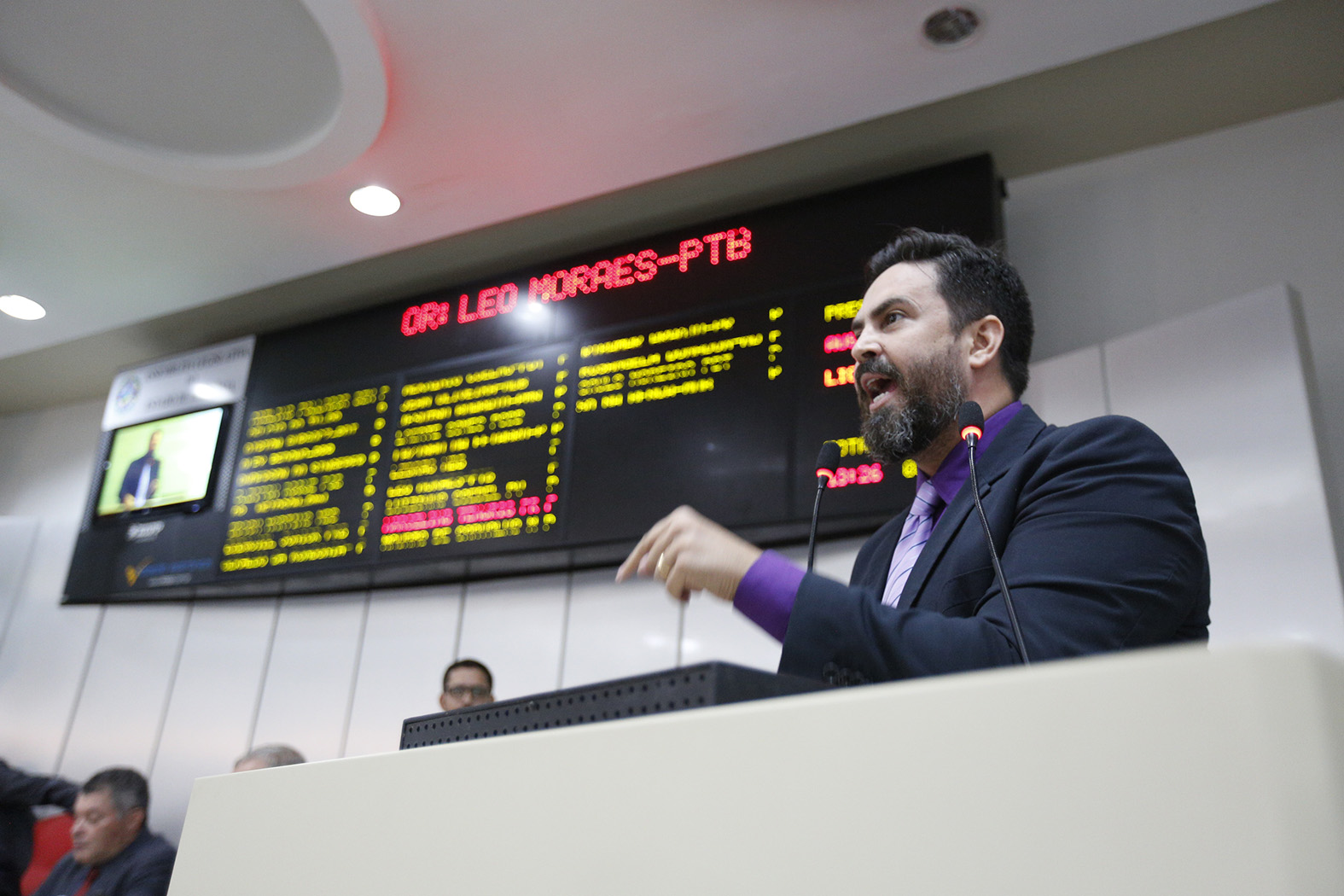 Léo Moraes reafirma seu voto contrário ao aumento do reservatório de águas da Santo Antônio