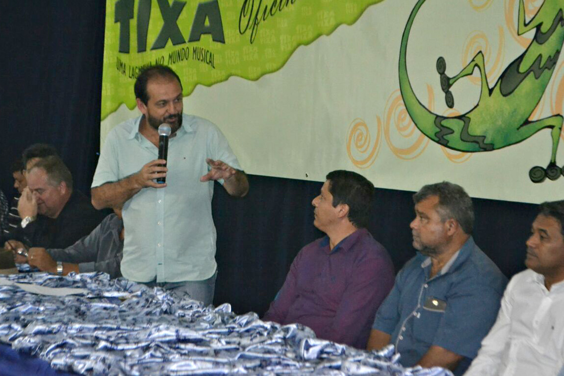 Deputado Laerte Gomes participa do lançamento do Programa Título Já em Presidente Médici