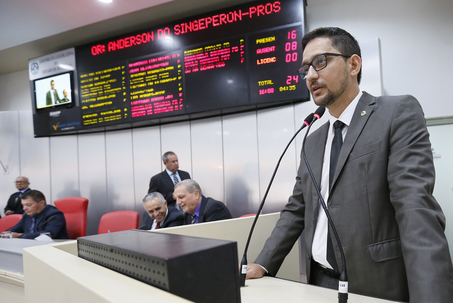 Anderson do Singeperon pede que ALE cumpra compromisso feito com remanescentes do concurso PM