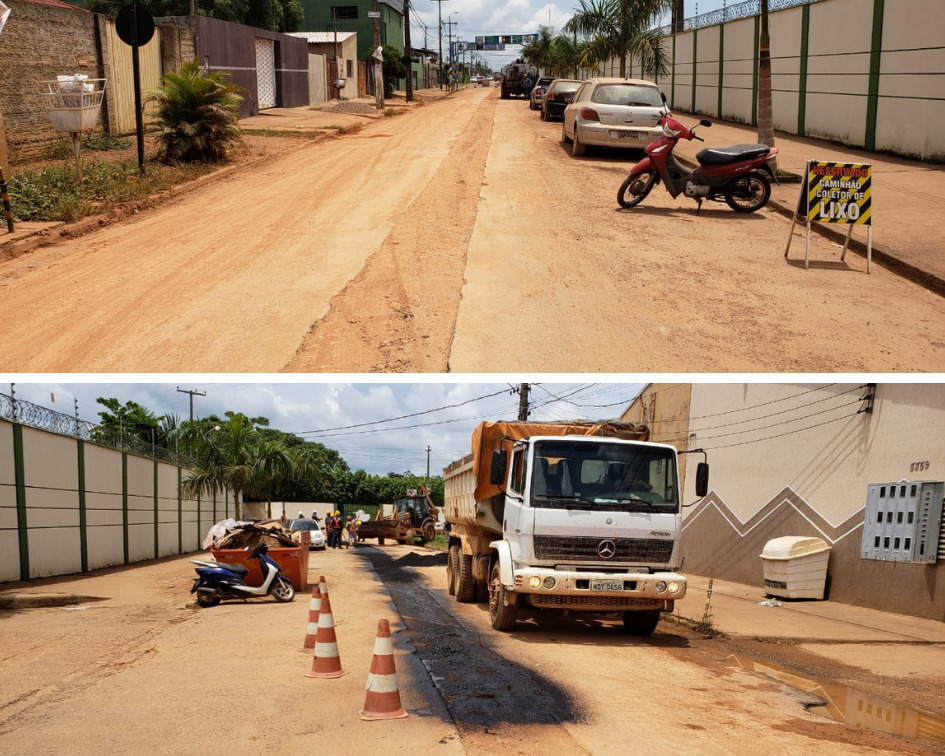 Condomínio e Administradora forçam Caerd a tampar buracos em rua da Zona Sul Condomínio e Administradora forçam Caerd a tampar buracos em rua da Zona Sul