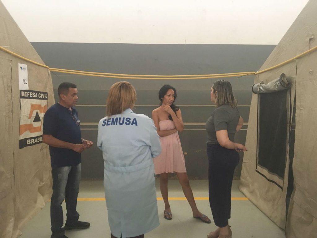 CHEIA – Semusa faz acompanhamento de desabrigados CHEIA – Semusa faz acompanhamento de desabrigados