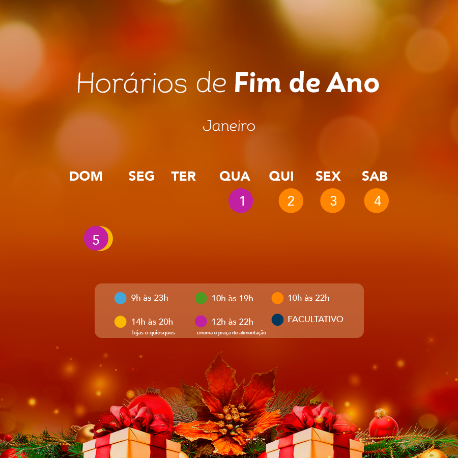 Porto Velho Shopping tem horário de funcionamento diferente neste fim de ano Porto Velho Shopping tem horário de funcionamento diferente neste fim de ano