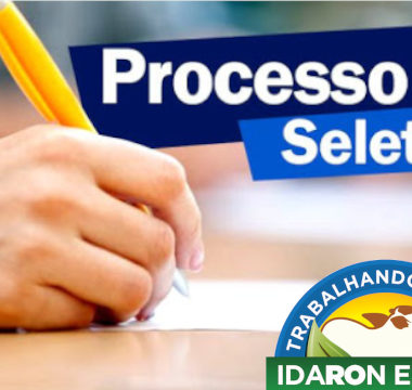 Idaron abre processo seletivo simplificado para contratação temporária de 30 técnicos agrícolas e em agropecuária Idaron abre processo seletivo simplificado para contratação temporária de 30 técnicos agrícolas e em agropecuária