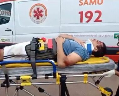 URGENTE – Motocicleta fica destruída em colisão na Avenida Calama URGENTE – Motocicleta fica destruída em colisão na Avenida Calama