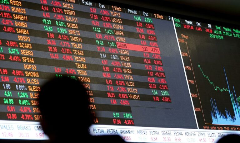 Bolsa bate recorde e dólar cai para menor nível desde janeiro
