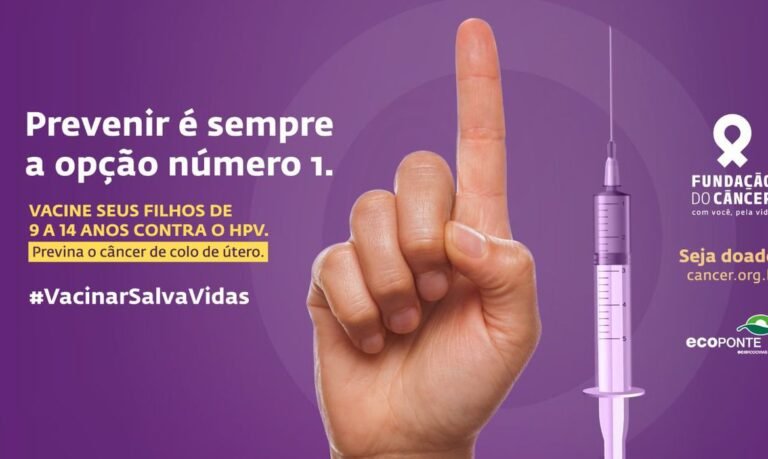 Fundação do Câncer lança campanha nacional #VacinarSalvaVidas 4 Fundação do Câncer lança campanha nacional #VacinarSalvaVidas