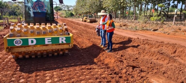 Engenheiros do DER acompanham obras de terraplanagem em trechos da RO-010 19 Engenheiros do DER acompanham obras de terraplanagem em trechos da RO-010