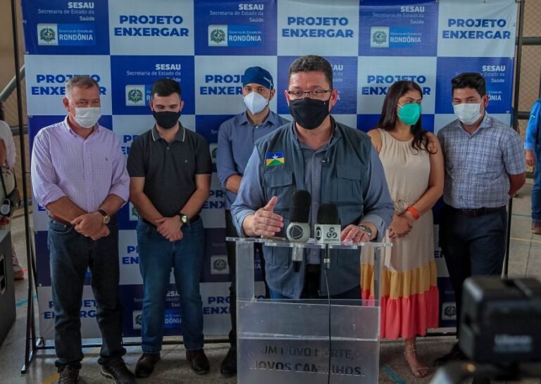 Governo de Rondônia retoma o Projeto “Enxergar” com o objetivo de zerar a fila de cirurgias de catarata 12 Governo de Rondônia retoma o Projeto “Enxergar” com o objetivo de zerar a fila de cirurgias de catarata