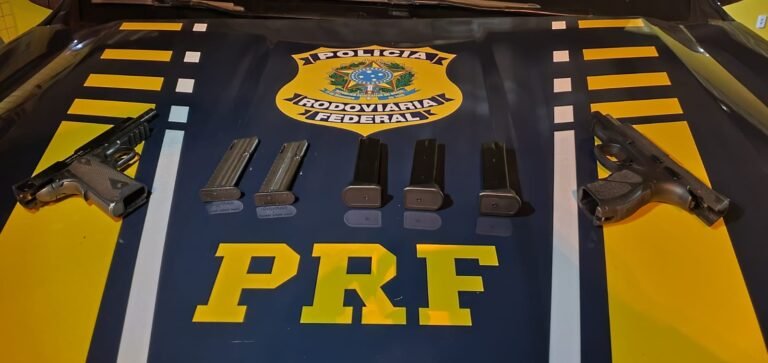 Em Rondônia, PRF apreende armas, carregadores e munições 7 Em Rondônia, PRF apreende armas, carregadores e munições