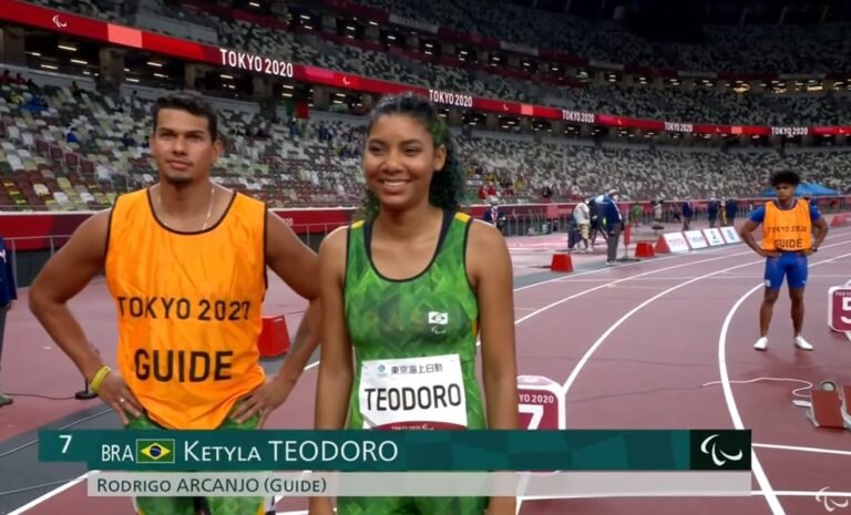 Ketyla Teodoro se despede das semifinais dos 200m T12 na quarta colocação na bateria 20 Ketyla Teodoro se despede das semifinais dos 200m T12 na quarta colocação na bateria