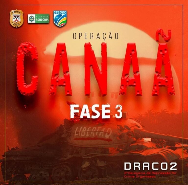 Polícia Civil deflagra mega operação em combate a invasões de terra, organizações criminosas e propriedades rurais em Rondônia 1 Polícia Civil deflagra mega operação em combate a invasões de terra, organizações criminosas e propriedades rurais em Rondônia