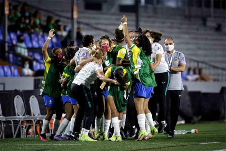 Seleção feminina bate Argentina em estreia no Sul-Americano sub-17 15 Seleção feminina bate Argentina em estreia no Sul-Americano sub-17
