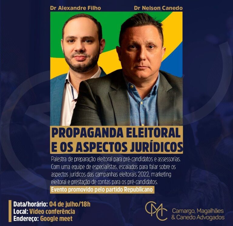 Republicanos promove palestra sobre propaganda Eleitoral, aspectos jurídicos e a prestação de contas 9 Republicanos promove palestra sobre propaganda Eleitoral, aspectos jurídicos e a prestação de contas
