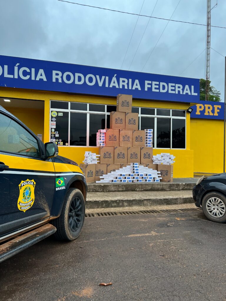 PRF intercepta 10 mil maços de cigarro contrabandeados em Rondônia 7 PRF intercepta 10 mil maços de cigarro contrabandeados em Rondônia