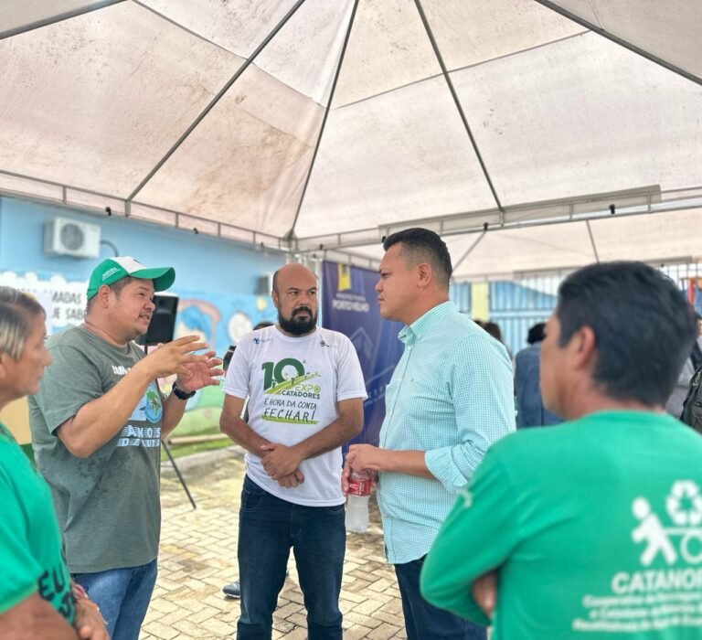 Vereador Isaque Machado se reúne com cooperativa de catadores para discutir equidade financeira no tratamento de resíduos em Porto Velho 7 Vereador Isaque Machado se reúne com cooperativa de catadores para discutir equidade financeira no tratamento de resíduos em Porto Velho