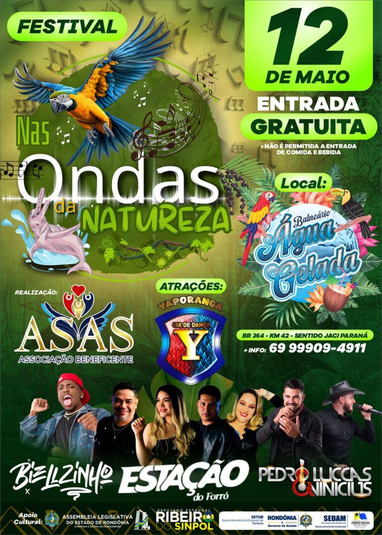 1ª Edição do FESTIVAL “NAS ONDAS DA NATUREZA” 12 1ª Edição do FESTIVAL “NAS ONDAS DA NATUREZA”