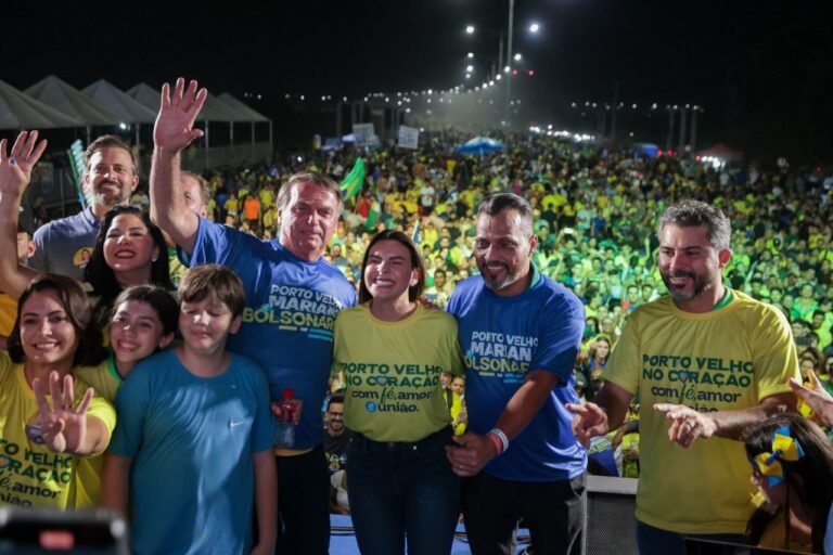 Bolsonaro mobiliza Porto Velho em apoio histórico à candidatura de Mariana Carvalho 17 Bolsonaro mobiliza Porto Velho em apoio histórico à candidatura de Mariana Carvalho