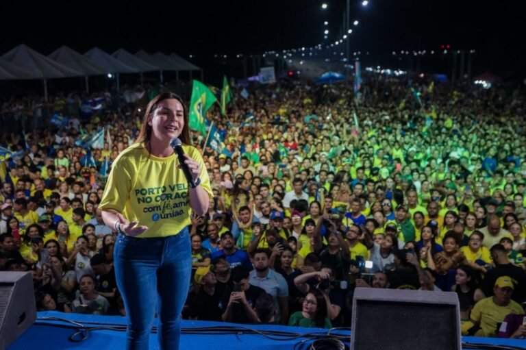 Mariana Carvalho tem 50,7% das intenções de votos e aumenta chances de vencer no primeiro turno 8 Mariana Carvalho tem 50,7% das intenções de votos e aumenta chances de vencer no primeiro turno