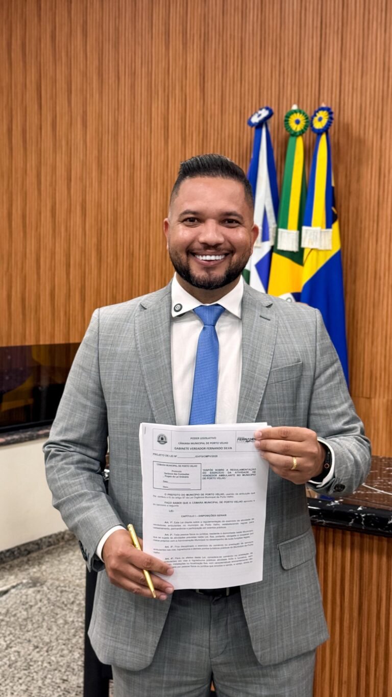 Vereador Fernando Silva propõe regulamentação para trabalhadores ambulantes de Porto Velho 11 Vereador Fernando Silva propõe regulamentação para trabalhadores ambulantes de Porto Velho