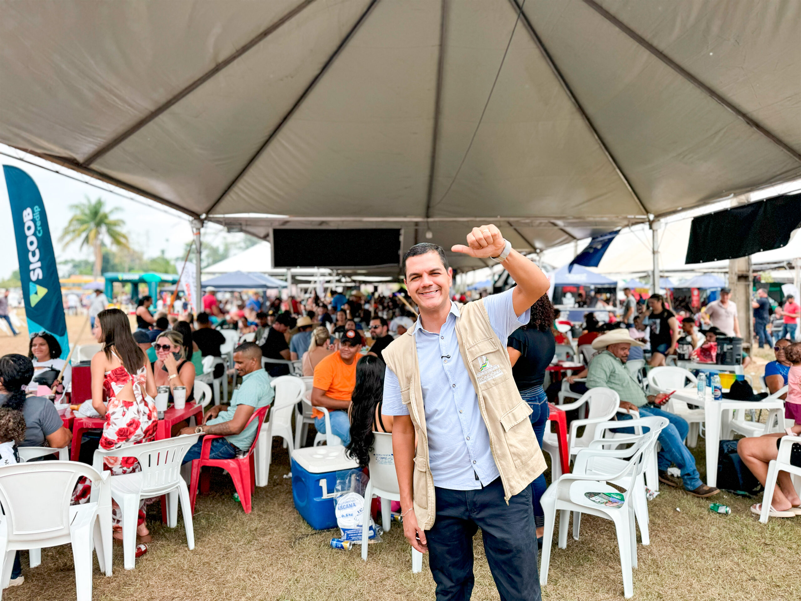 Cássio Gois prestigia 16º Festa da Linguiça, evento reuniu quase 20 mil pessoas em dois dias de celebração