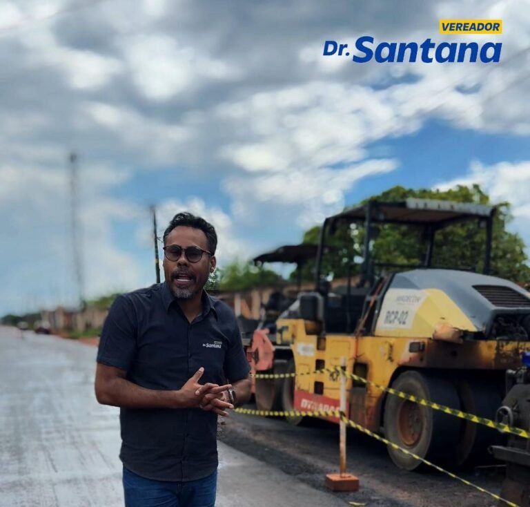 Vereador Dr. Santana mantém fiscalização firme e contínua nas obras do Programa Tchau Poeira 17 Vereador Dr. Santana mantém fiscalização firme e contínua nas obras do Programa Tchau Poeira