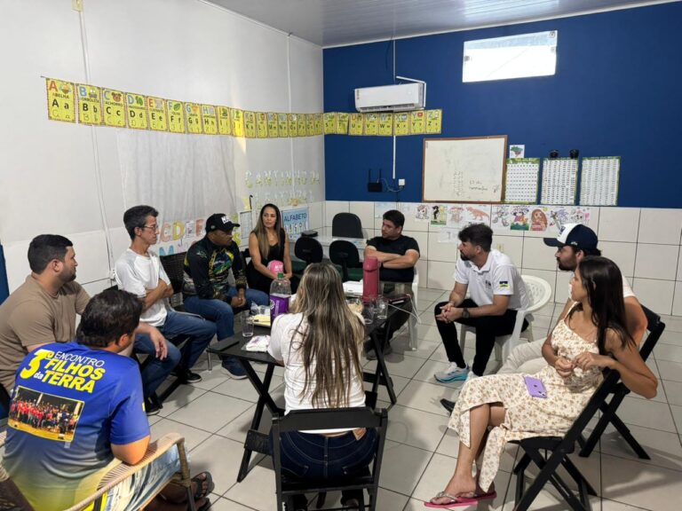 Deputado Nim Barroso realiza visita à residência do vereador Jaike Machado e dialoga com lideranças de Presidente Médici 10 Deputado Nim Barroso realiza visita à residência do vereador Jaike Machado e dialoga com lideranças de Presidente Médici