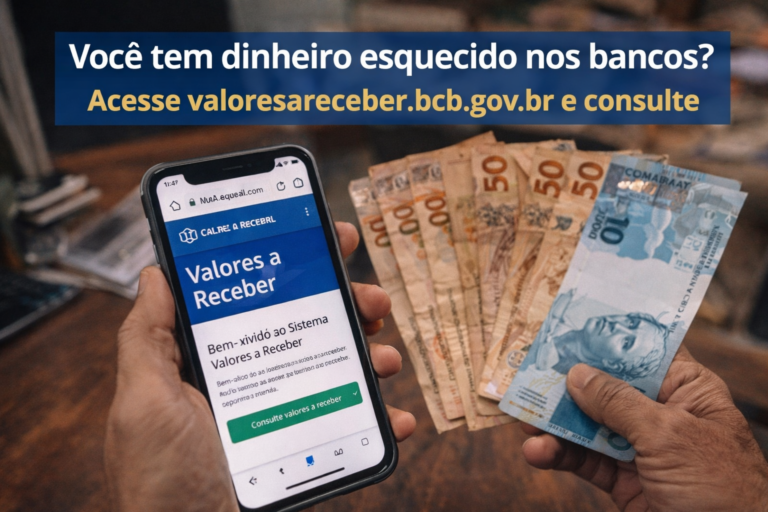 Mais de R$ 10 bilhões esquecidos: milhões de brasileiros ainda têm dinheiro para receber nos bancos