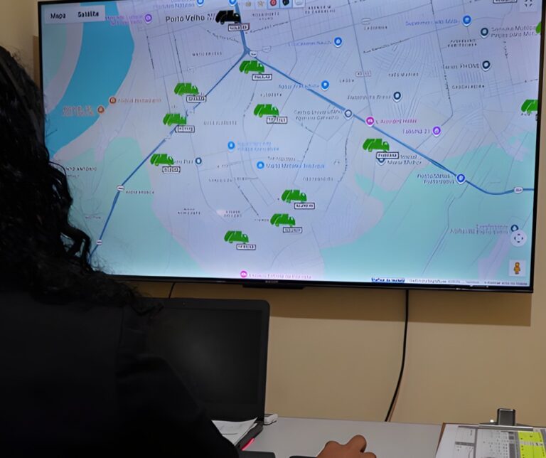 Monitoramento 24h e uso de GPS garantem execução das rotas de coleta em Porto Velho 2 Monitoramento 24h e uso de GPS garantem execução das rotas de coleta em Porto Velho