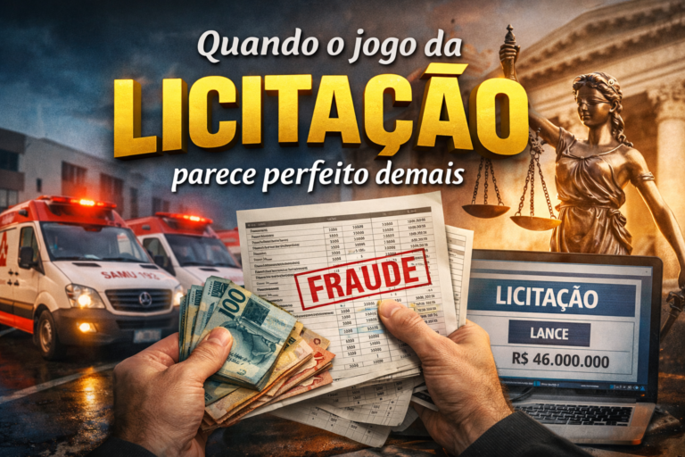 EM LINHA RETA - Quando o jogo da licitação parece perfeito demais - Por Alan Drumond 6 EM LINHA RETA - Quando o jogo da licitação parece perfeito demais - Por Alan Drumond