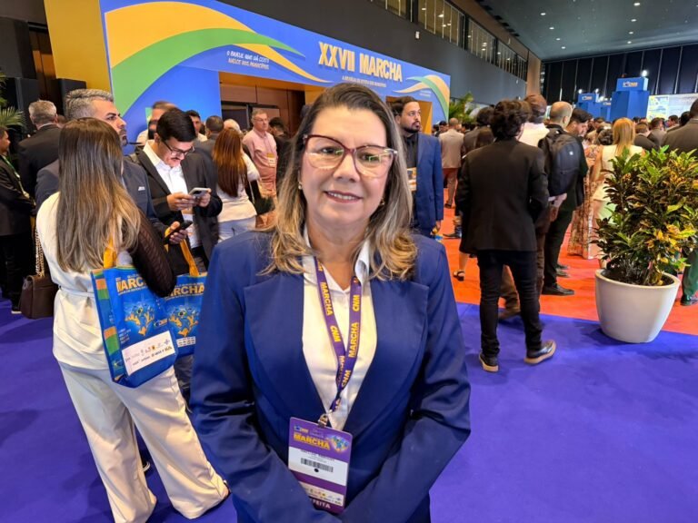 Prefeita Marcilene, de Pimenta Bueno, destaca importância da Marcha dos Prefeitos durante evento em Brasília 1 Prefeita Marcilene, de Pimenta Bueno, destaca importância da Marcha dos Prefeitos durante evento em Brasília
