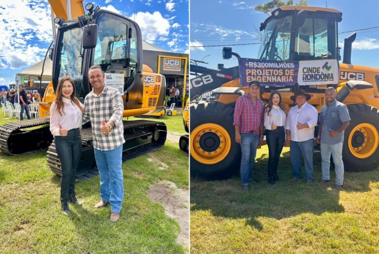 Cristiane Lopes fortalece municípios com entrega histórica de maquinário na Rondônia Rural Show 2026 1 Cristiane Lopes fortalece municípios com entrega histórica de maquinário na Rondônia Rural Show 2026