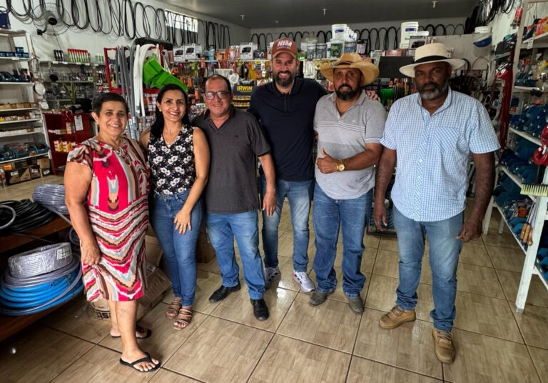 Deputado Nim Barroso visita comércios em Urupá e ouve demandas de empresários 2 Deputado Nim Barroso visita comércios em Urupá e ouve demandas de empresários