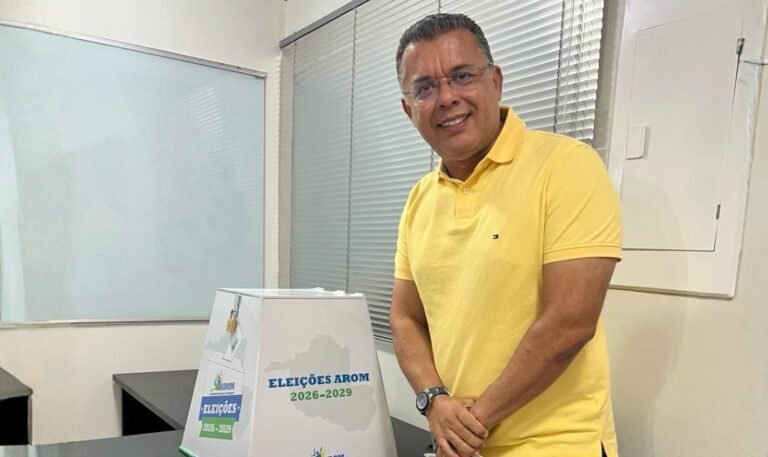 Marcélio Brasileiro é eleito presidente da AROM para o triênio 2026/2029 17 Marcélio Brasileiro é eleito presidente da AROM para o triênio 2026/2029