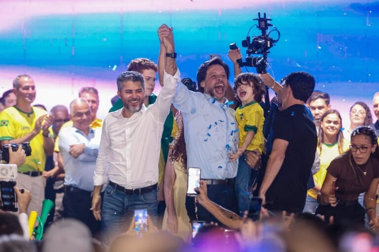 Multidão acompanha lançamento de Marcos Rogério como pré-candidato ao Governo; Camargo também é anunciado 6 Multidão acompanha lançamento de Marcos Rogério como pré-candidato ao Governo; Camargo também é anunciado