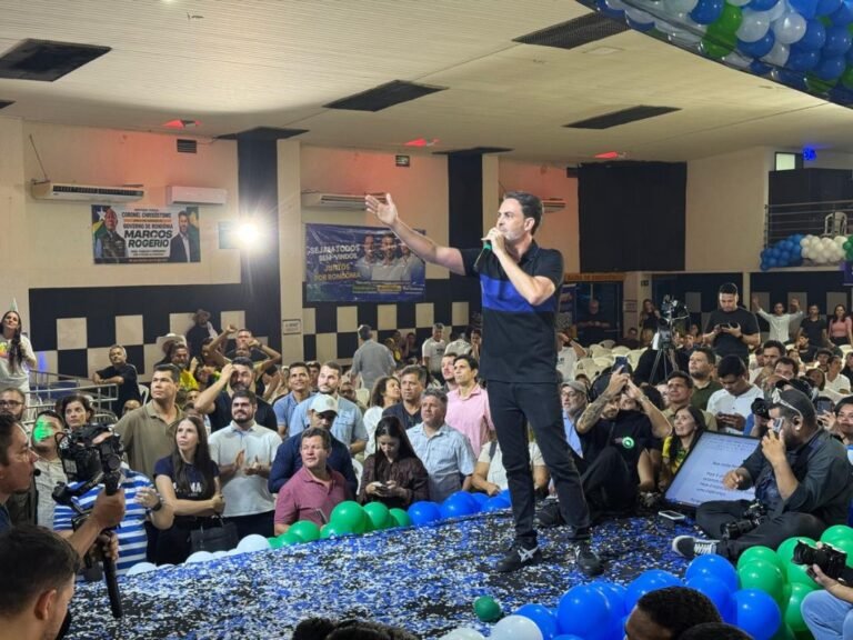 Prefeito Léo Moraes declara apoio a pré-candidatura de Marcos Rogério para o Governo de Rondônia 1 Prefeito Léo Moraes declara apoio a pré-candidatura de Marcos Rogério para o Governo de Rondônia