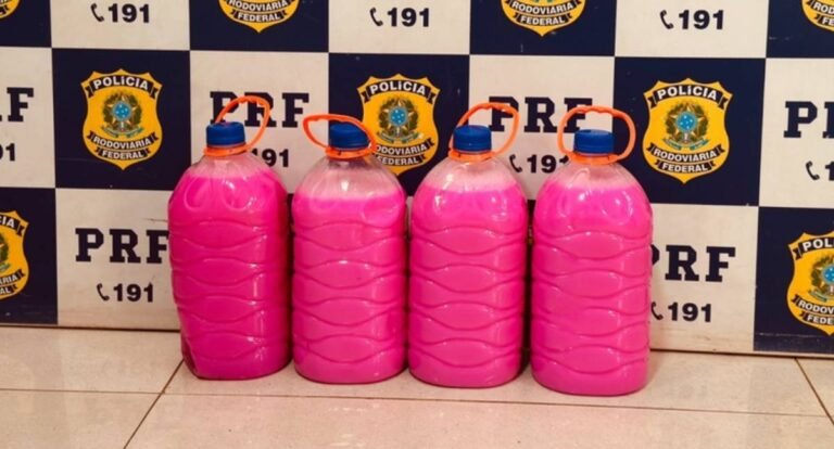 PRF em Rondônia apreende mais de 19 kg de substância líquida contendo droga dissolvida 3 PRF em Rondônia apreende mais de 19 kg de substância líquida contendo droga dissolvida