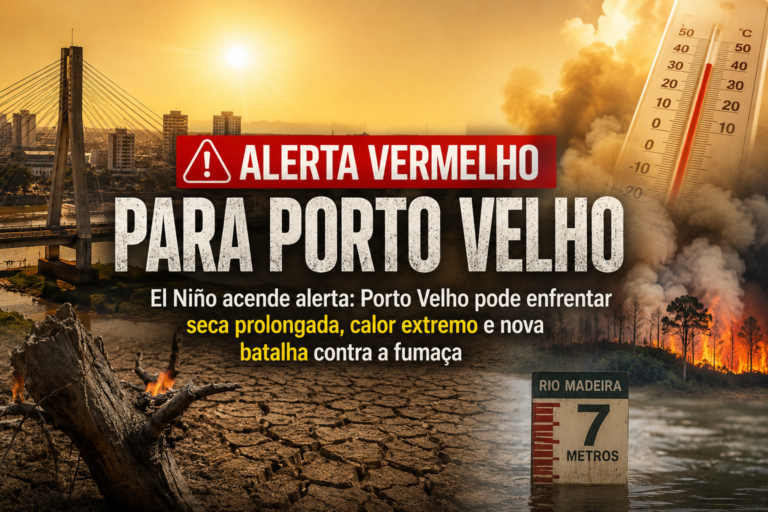 El Niño acende alerta: Porto Velho pode enfrentar seca prolongada, calor extremo e nova batalha contra a fumaça 8 El Niño acende alerta: Porto Velho pode enfrentar seca prolongada, calor extremo e nova batalha contra a fumaça