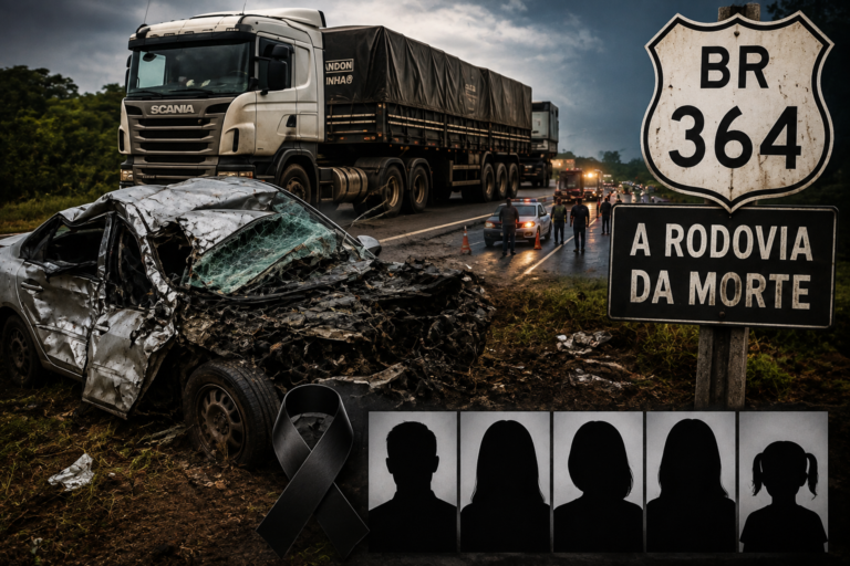 BR-364, A RODOVIA DA MORTE: cinco vidas perdidas em mais uma tragédia que escancara o perigo nas estradas de Rondônia 15 BR-364, A RODOVIA DA MORTE: cinco vidas perdidas em mais uma tragédia que escancara o perigo nas estradas de Rondônia