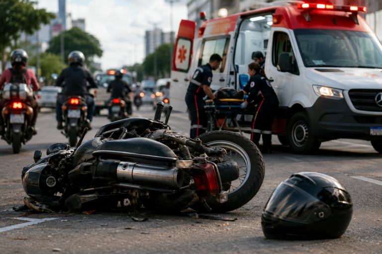 ALERTA VERMELHO: acidentes com motos sobrecarregam o SAMU e deixam média superior a 9 atendimentos por dia em Porto Velho 4 ALERTA VERMELHO: acidentes com motos sobrecarregam o SAMU e deixam média superior a 9 atendimentos por dia em Porto Velho
