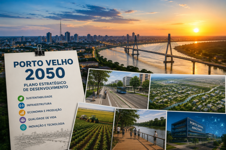 Porto Velho de 2050 começa a ser desenhada agora: plano prevê 104 ações e cinco grandes projetos estratégicos 5 Porto Velho de 2050 começa a ser desenhada agora: plano prevê 104 ações e cinco grandes projetos estratégicos