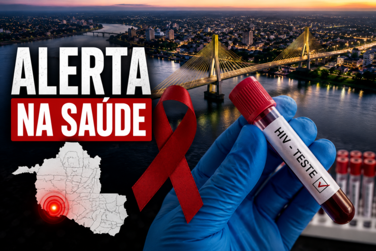 ALERTA NA SAÚDE: Porto Velho entra no Top 10 do Norte em ranking de HIV/Aids 12 ALERTA NA SAÚDE: Porto Velho entra no Top 10 do Norte em ranking de HIV/Aids