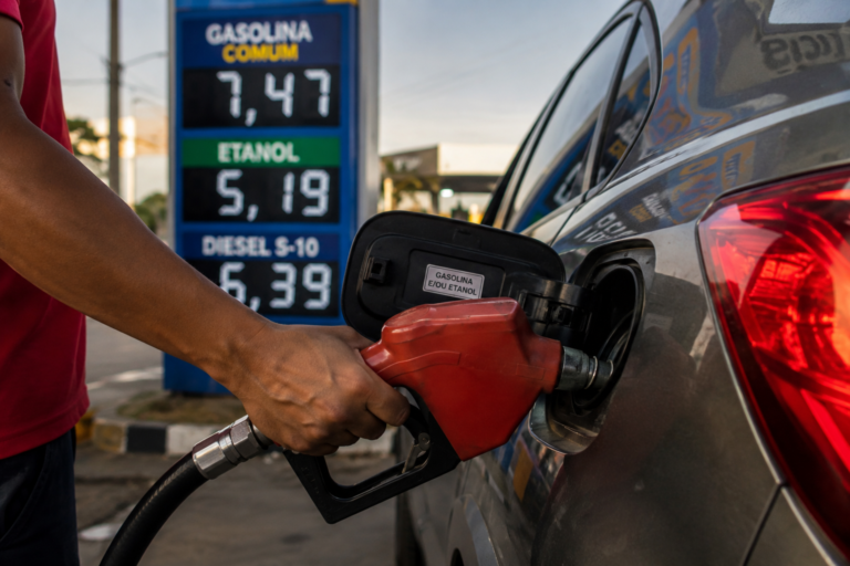 Gasolina a R$ 7,47: abastecer continua pesando no bolso de quem vive em Porto Velho