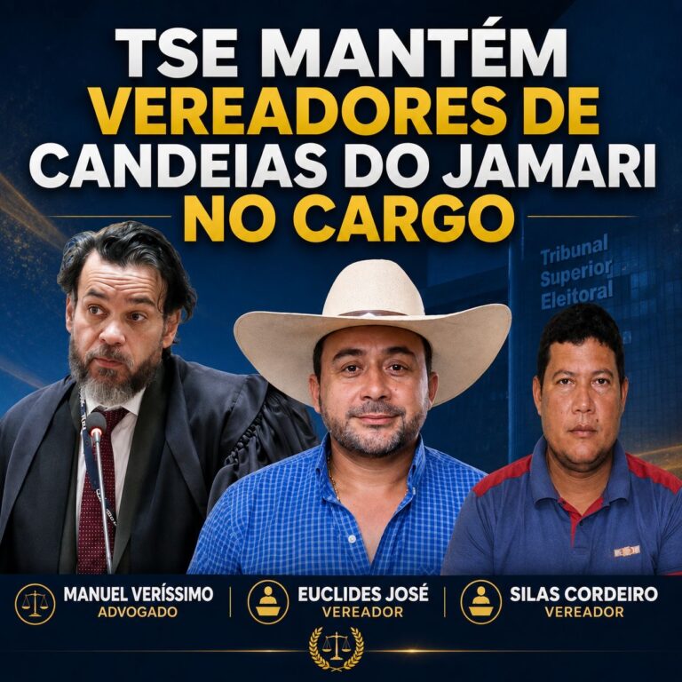 TSE mantém vereadores de Candeias do Jamari no cargo 17 TSE mantém vereadores de Candeias do Jamari no cargo